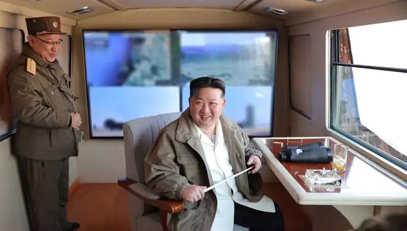 Kim Jong Un'un Üstün Savaş Yeteneği: Yeni Uçaksavar Füze Testi
