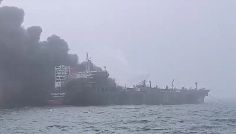 Kuzey Denizi'nde Zehirli Çarpışma: Kaza Alanı Neden Yasaklı Bölge İlan Edildi?