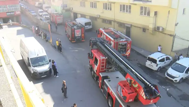 İstanbul'da Tekstil Atölyesinde Çıkan Yangın: Korkutan Anlar ve Maddi Hasar